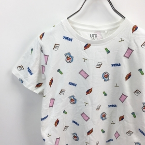 ドラえもん★UNIQLO/ユニクロ 半袖 Tシャツ 総柄 ドラえもん 綿100％ サイズ150 キッズ