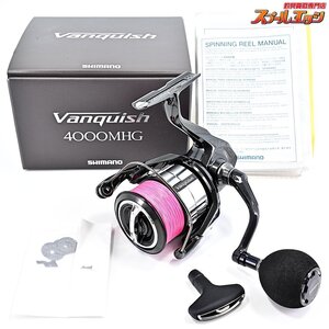 ★☆【シマノ】 23ヴァンキッシュ 4000MHG ゴメクサス38mmカスタムハンドルノブ装着 SHIMANO Vanquish★☆m37513