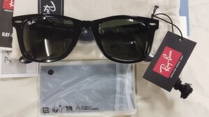 新品 未使用 レイバン Ray-Ban ウェイファーラー サングラス アイウェア キムタク 木村拓哉 正規品 Handmade ITALY