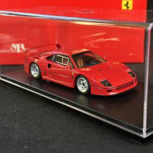 【 美品 限定品 】MRコレクションモデル F40 フェラーリ 1/43スケール / GEMROQ / ミニカー ミニチュアカー エンツォ ピニンファリーナ