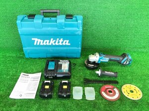 makita マキタ GA512D 充電式ディスクグラインダー サンダー コードレス 125ｍｍ 18Ｖ バッテリー 充電器付き 電動工具