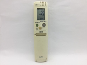 SANYO　エアコンリモコン　RCS-SN1　中古品A-3114