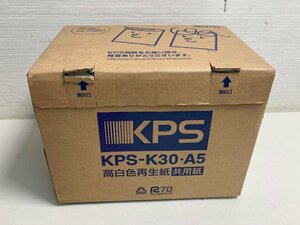 【★99-06-2616】■未使用■コクヨ A5 コピー用紙 500枚 10個セット 5000枚 KPS-K30 高白色再生紙 共用紙