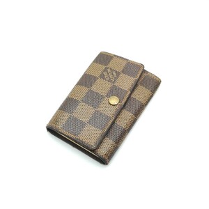 ルイヴィトン　LOUISVUITTON　６連　ダミエ　キーケース　メモ１▲