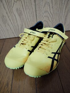 アシックス】ASICS SP BLADE SF2 26.0cm イエロー/ブラック ドーハ世界陸上モデル 陸上スパイク 短距離 ブレイド ブレード マックスフライ