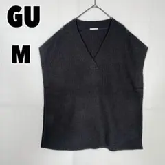 ♥GU♥ ジーユー (M) ニットポンチョベスト