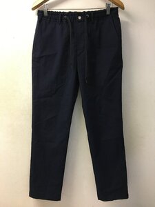 ◆Jeans Factory ジーンズファクトリー シアサッカー シャリ感　テーパード　イージー パンツ サイズS NAVY 美