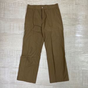 JURGEN LEHL ヨーガンレール スパイラル パンツ サイズ M キャメル 綿 100% pants 610