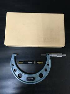 【中古品】★Mitutoyo(ミツトヨ) 標準外側マイクロメーター (OM-125) 103-141　T2503　ITKUGJCFUT8O