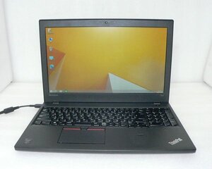 Windows8.1 Pro 64bit Lenovo ThinkPad T550(20CK-000RJP) Core i7-5600U 2.6GHz メモリ 8GB HDD 500GB(SATA) 光学ドライブなし