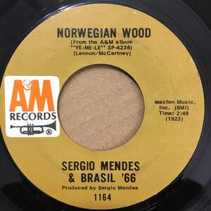 セルジオ・メンデス ノルウェイの森 / Masquerade ★ Sergio Mendes The Beatles ビートルズ Norwegian Wood 77
