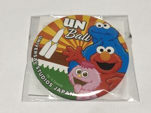 USJ ユニバーサルスタジオ　セサミストリート 　缶バッジ　(未開封)