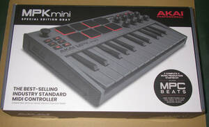 ★AKAI MPK MINI MK3 Akai Pro MIDI USB GRAY グレー★OK!!★