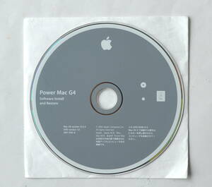 稀少！PowerMac G4 MDD FW800 OSX10.2.3/OS9.2.2クラッシック環境　レストアDVD 