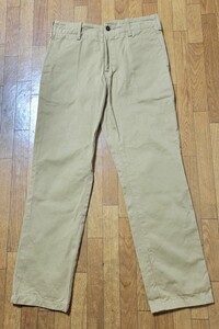 TUKI TROUSERS WEST POINT ツキ トラウザーズ 0029 size1 チノパン