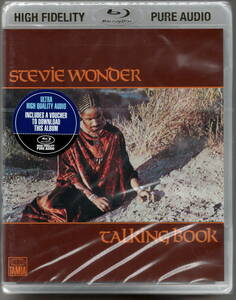 STEVIE WONDER　スティーヴィー スティービー・ワンダ—／TALKING BOOK 廃盤高音質 Blu-ray audio　ブルーレイオーディオ　未開封品！