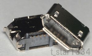 表面実装用 MicroUSBコネクタ メス