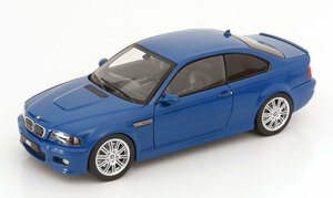 norev 1/18 BMW M3 E46 2000　ブルー　ノレブ