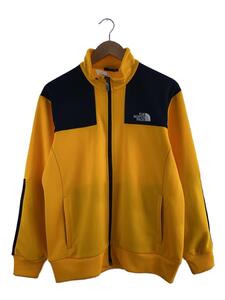 THE NORTH FACE◆JERSEY JACKET_ジャージジャケット/L/ポリエステル/YLW