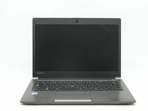 中古ノートパソコンノートPC　TOSHIBA　R63/A　Core 6世代i5/4GB　通電しません　動作不明　　　 ジャンク品　送料無料　