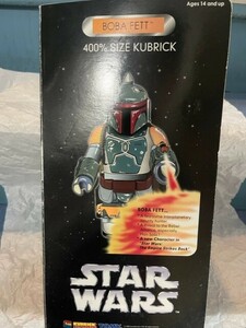 2005 KUBRICK キューブリック Boba Fett ボバフェット 400％ スターウォーズ MEDICOM TOY メディコムトイ BE@RBRICK ベアブリック