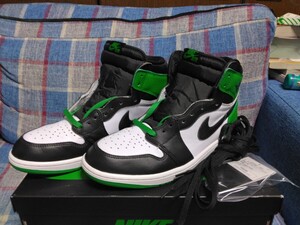 エア ジョーダン1 NIKE AIR JORDAN 1 RETRO HIGH OG BLACK/LUCKY GREEN-WHITE US11 29cm DZ5485-031 ラッキーグリーン セルティック CELTIC