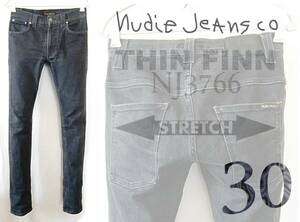 Nudie Jeans 【ストレッチ】 W30 (実74cm) THIN FINN【管5-1】