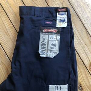 新品 デッドストック Dickies ディッキーズ ワークパンツ メンズ W42 L32 ビッグサイズ 2タック 作業着 アメカジ アメリカ仕入 P0831