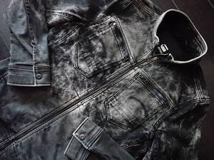 G-STAR RAW♪ARC ZIP DECONSTRUCTED 3D SLIM JKT♪ジースター♪ストレッチ♪バイカー♪コブラ―♪XS