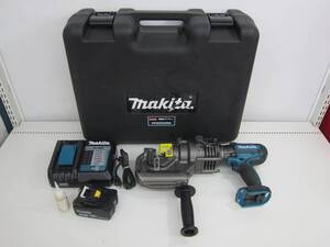 中古品 makita マキタ 充電式パンチャー PP200DRG バッテリー 充電器 セット品 併