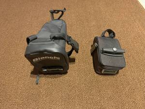 【中古】bianchi ビアンキ サドルバック ２個セット