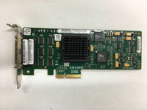 【即納】 Sun Oracle 375-3357-05 LSI Lsi22320sle Dual Channel Ultra320 LVD SCSI PCI Card /ロープロファイル【中古現状品】(SV-06-509)