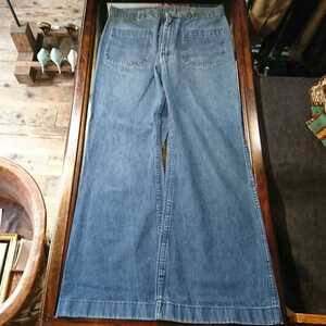 70s vintage USN denim pants ヴィンテージ ネイビー デニム パンツ