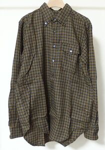 Engineered Garments エンジニアードガーメンツ Workaday BD Shirt Cotton Wool Viyella ボタンダウン チェック シャツ S コットン/ウール