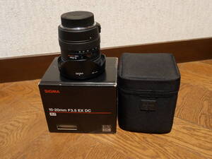 SIGMA 10-20mm F3.5 EX DC HSM 超広角ズームレンズ ニコン用