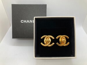 キングラム[01]CHANEL シャネル イヤリング ゴールド GP メッキ ターンロック ココマーク【送料送料無料】J282