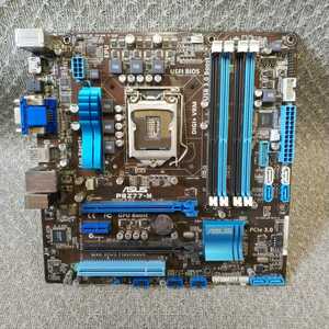 岐阜 即日発 速達 ★ MicroATX マザーボード ASUS P8Z77-M ( Intel Z77 / LGA1155 ) HDMI / USB3.0 ★ ジャンク品 M825