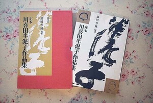 15675/定本 川喜田半泥子作品集 藤田等風 茶碗や花入 水指 茶の湯 茶道具