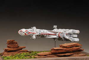 維1/1000スターウォーズ STAR WARS ブロッケー ドランナー 情景完成品B256