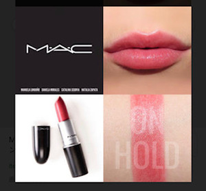 【M・A・C】リップスティック　 オン ホールド　　マック　MAC