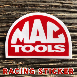 MACTOOLS ロゴ ステッカー ◆ 工具 メーカー マックツールズ シール 半円 JLST