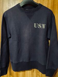 リアルマッコイズ スウェット　アメカジ　USN スウェット