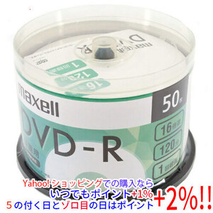 maxell DVD-R 16倍速 50枚組 DRD120SIPW.50SP [管理:1000025264]