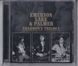 EMERSON, LAKE & PALMER / ABADDON