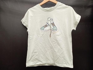 kate spade Tシャツ ミントグリーン スニーカー柄 洋服 サイズ160