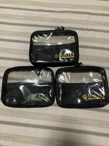 ★廃盤★RAID JAPAN レイドジャパン クイックポーチ QUICK POUCH Lサイズ×3