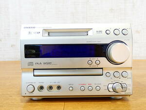 ONKYO オンキョー FR-N7TX CD/MDチューナーアンプ オーディオ機器 ※通電OK ジャンク＠80(6)