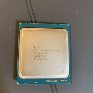 Intel Xeon E5-1650V2 SA1AQ 3.5GHz CPU 6コア 12スレッド 動作品　PCパーツ 