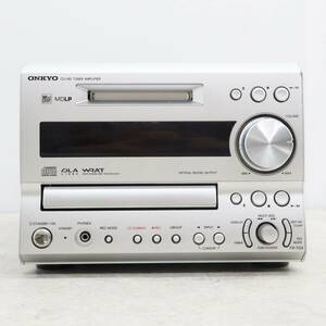 ◆ 現状・ジャンク｜CD MD コンポ 本体のみ｜ONKYO オンキョー FR-7GX ｜通電OK 部品取りに!! ■P3082