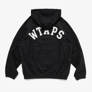 新品 正規 WTAPS D00M JACKET COTTON TWILL BLACK 242WVDT-JKM01 [Lサイズ] /ダブルタップス/ジップアップジャケット/パーカー